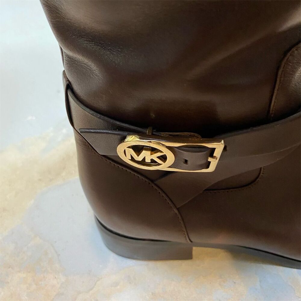 Michael Kors Brown Heeled Boots - Picture 12 of 13